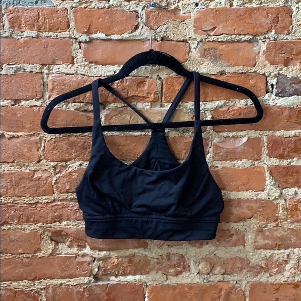 Lululemon black sport bra 6